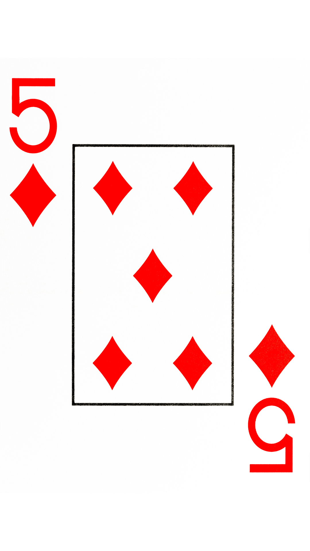 5 de carreau signification