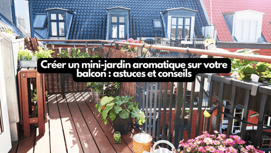 Créer un mini-jardin aromatique sur votre balcon : astuces et conseils
