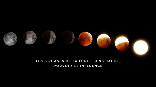 Les 8 phases de la Lune : sens caché, pouvoir et influence