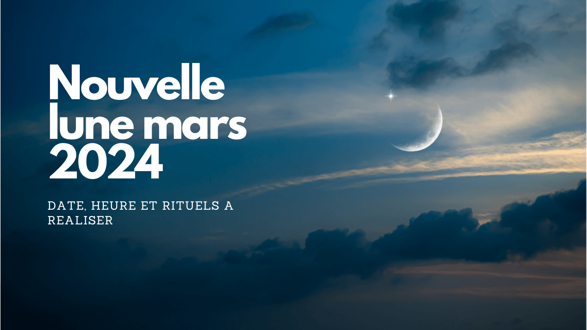 Nouvelle lune mars 2024 Rose La Lune