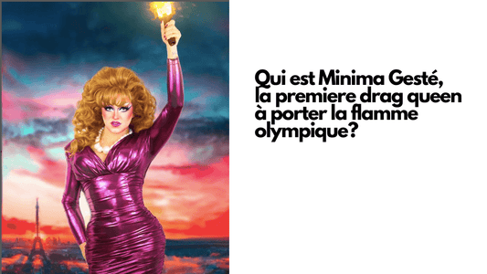 Qui est Minima Gesté, la premiere drag queen à porter la flamme olympique?
