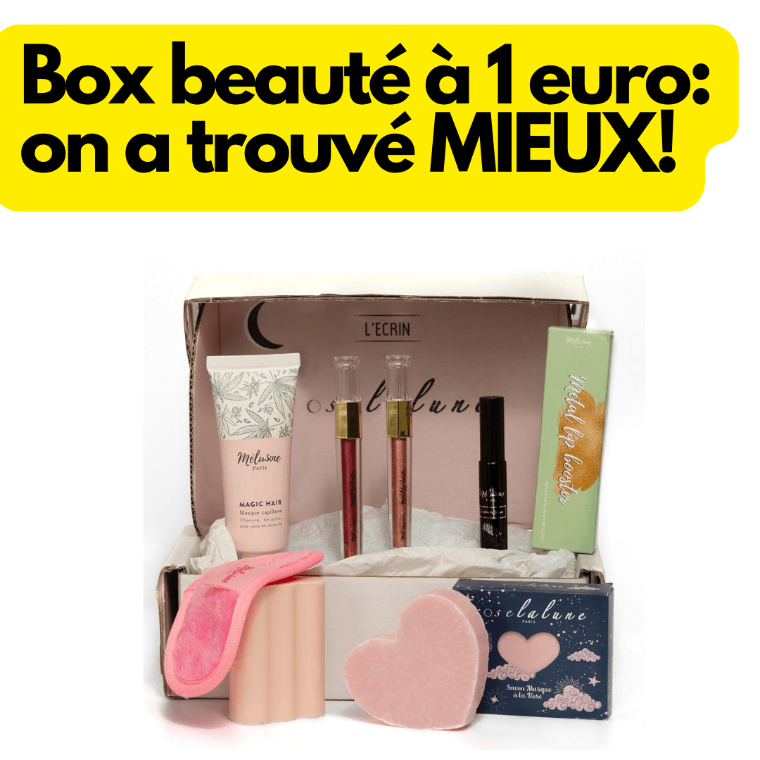 Mieux que la Box beauté a 1 euro? Découvrez la box gratuite – Rose La Lune