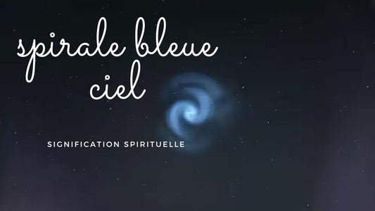 Une spirale bleue dans le ciel : hasard technique ou signe céleste ?