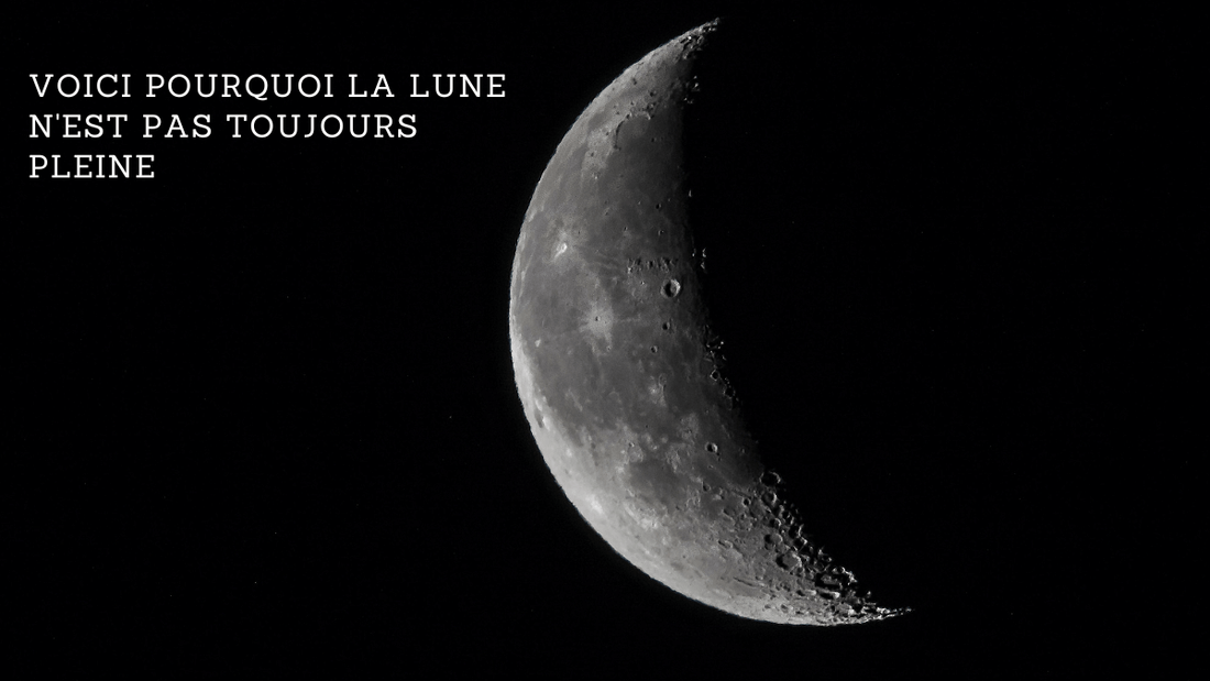 Voici pourquoi la lune n'est pas toujours pleine