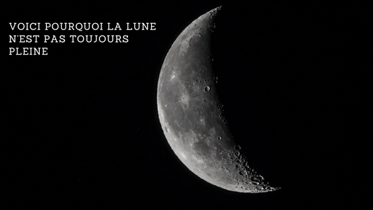 Voici pourquoi la lune n'est pas toujours pleine