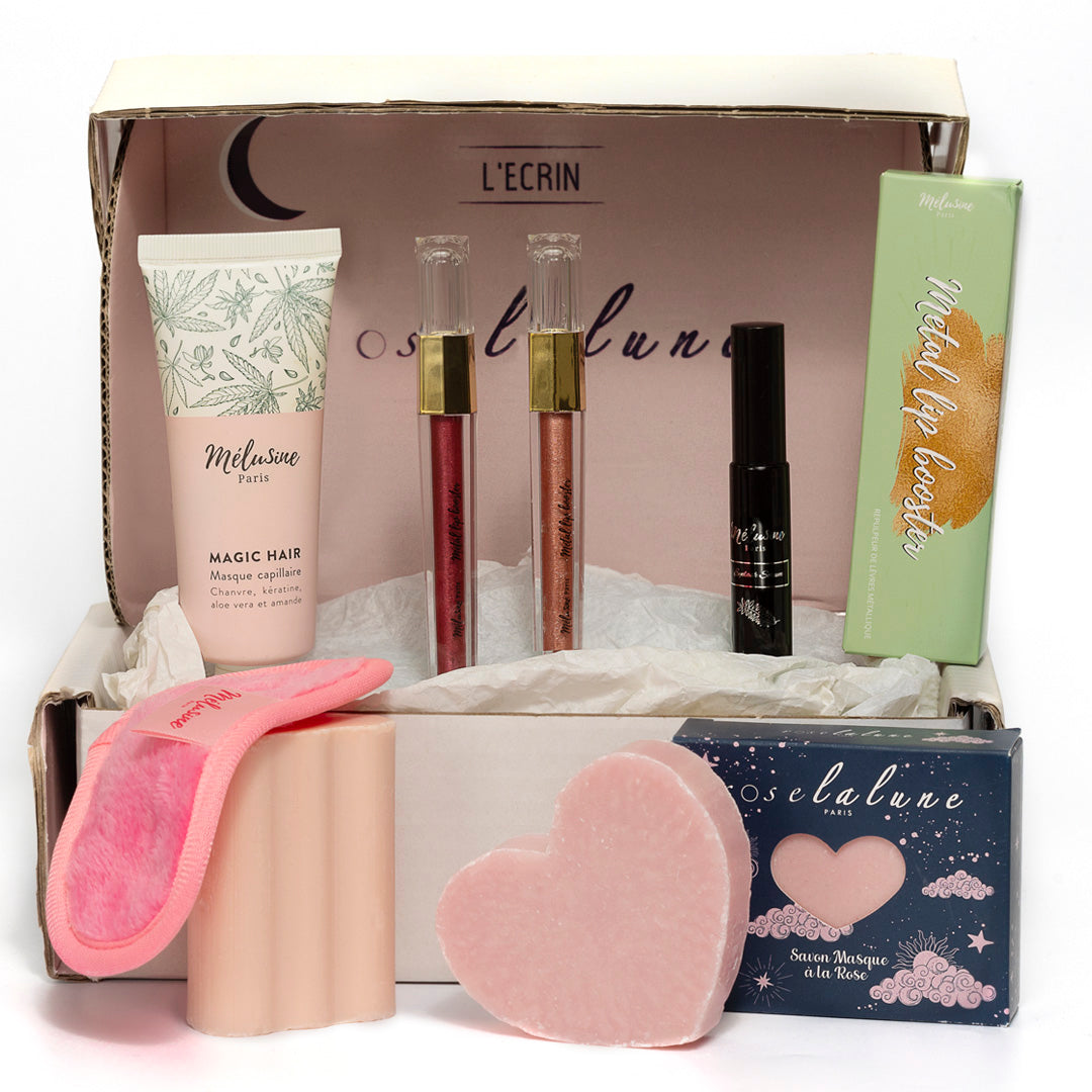 BOX AMOUR coffret cadeau beauté maquillage soins – Mélusine Paris
