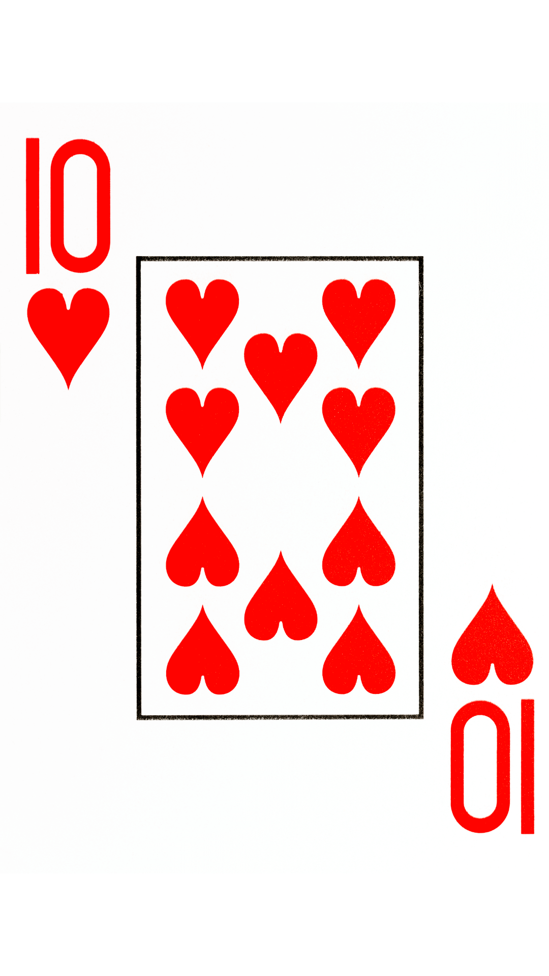 10 de coeur signification