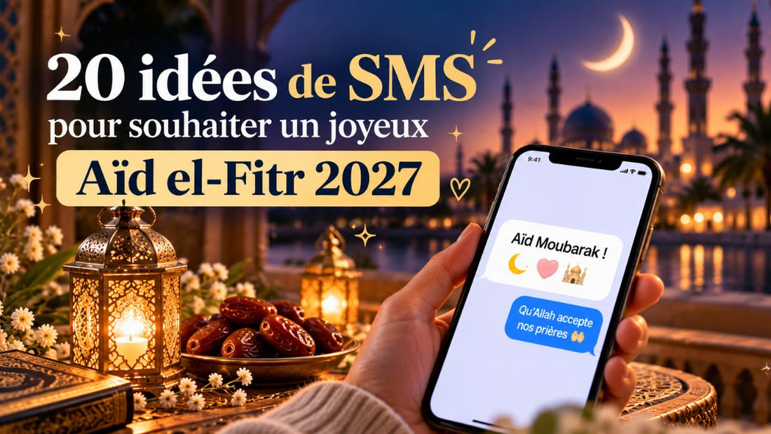 20 idées de SMS pour souhaiter un joyeux Aïd el-Fitr 2027