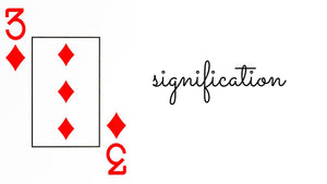 3 de carreau signification