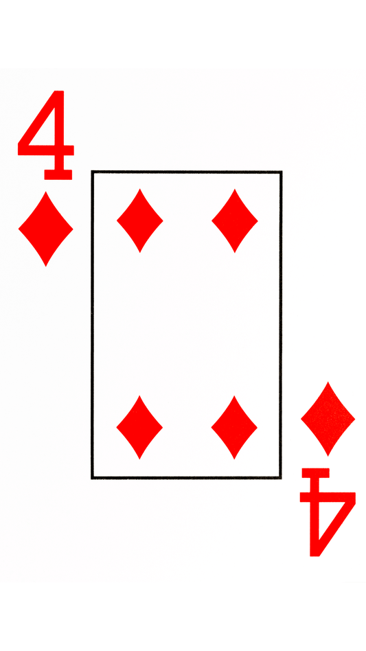 4 de carreau signification
