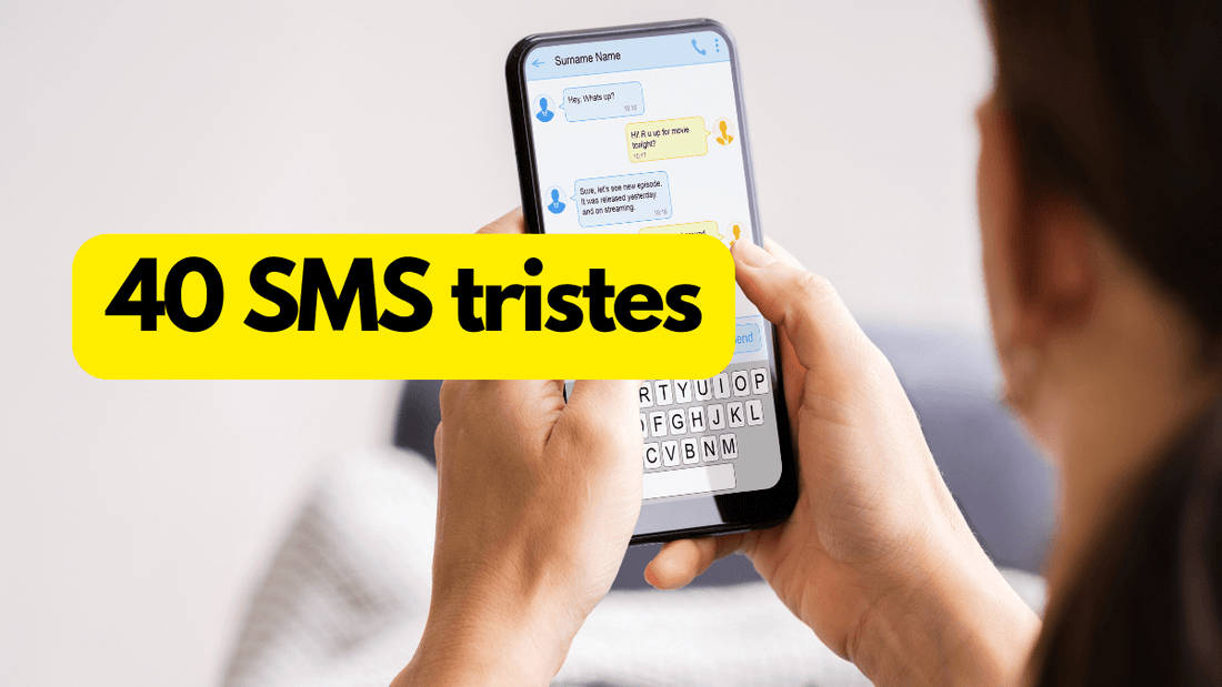 40 SMS tristes