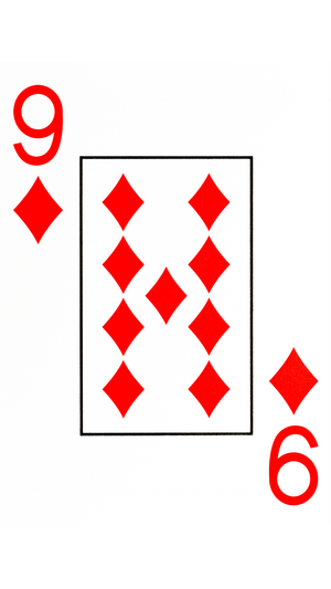 9 de carreau signification