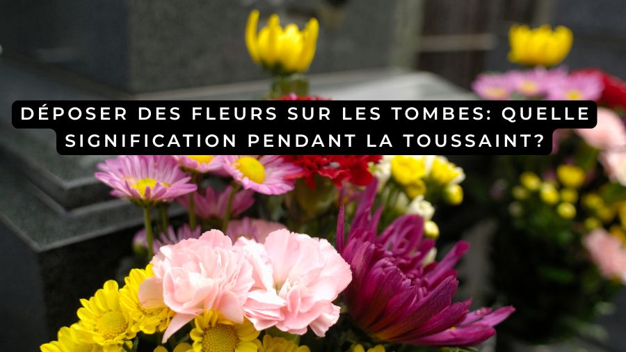 Déposer des fleurs sur les tombes: quelle signification pendant la Toussaint?