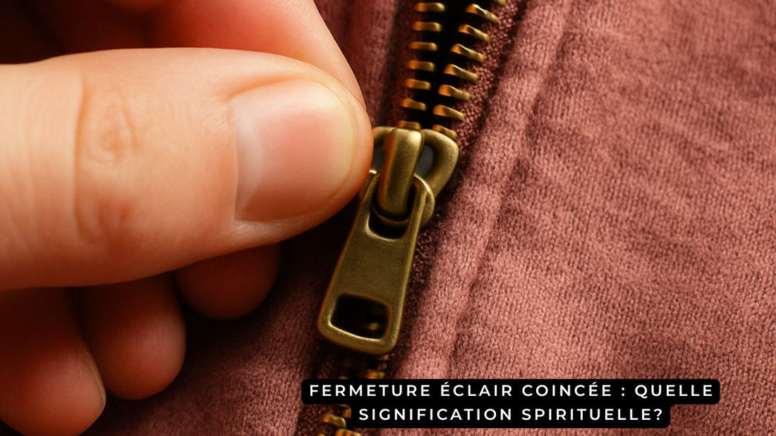 Fermeture éclair coincée : quelle signification spirituelle?