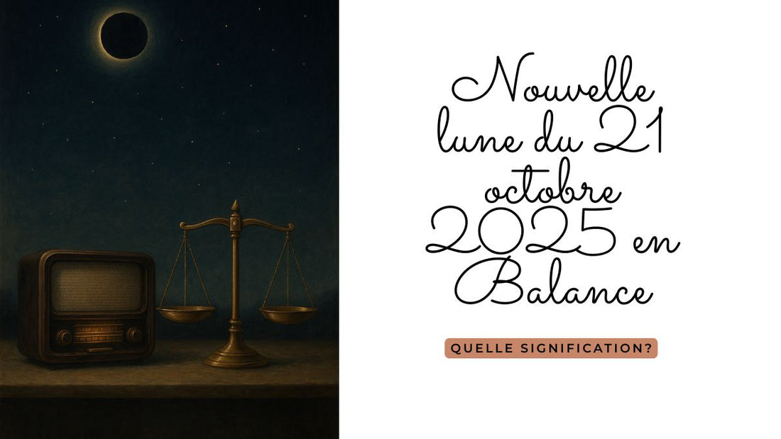 Nouvelle lune du 21 octobre 2025 en Balance: quelle signification?