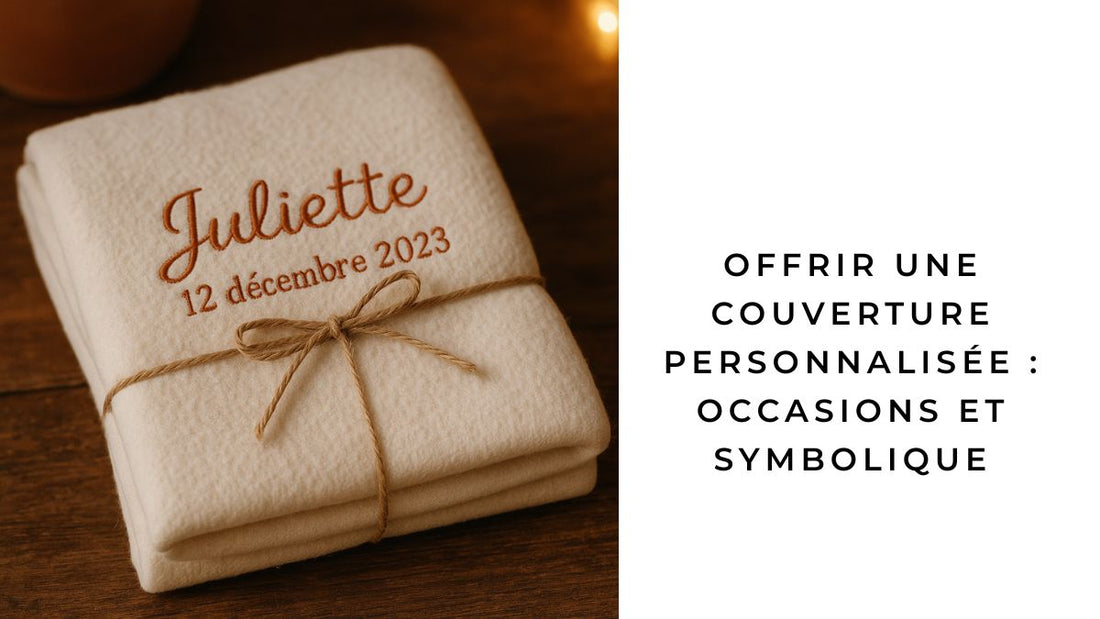 Offrir une couverture personnalisée: occasions et symbolique