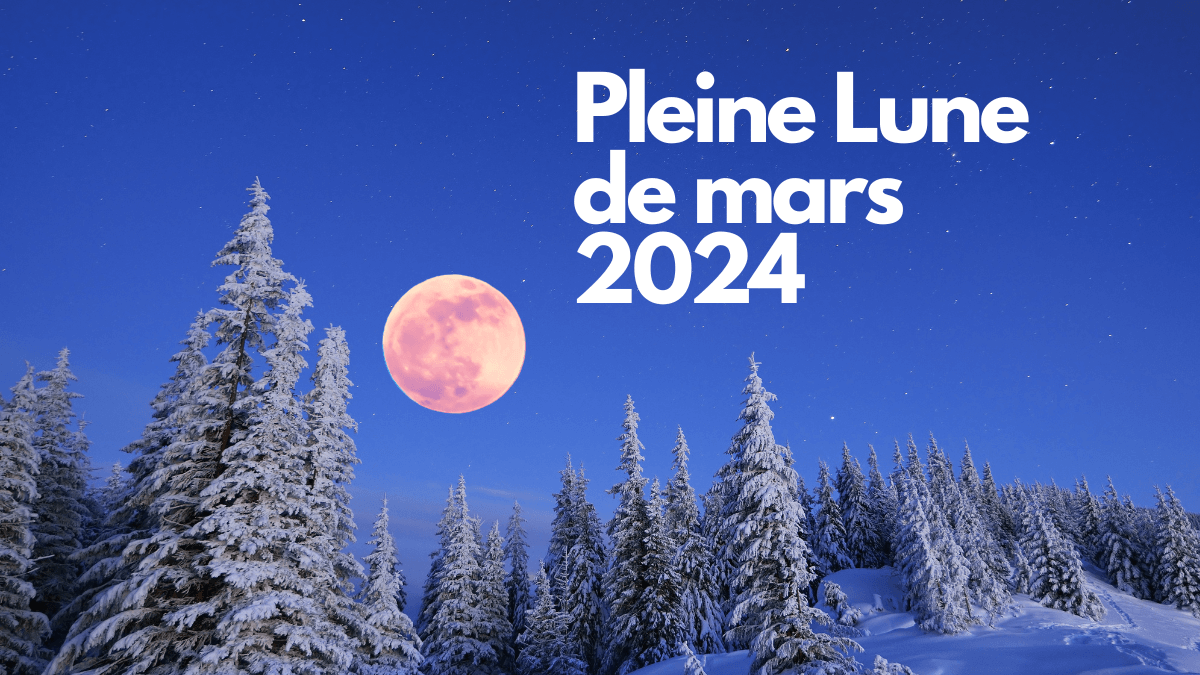 Pleine lune mars 2024 Rose La Lune