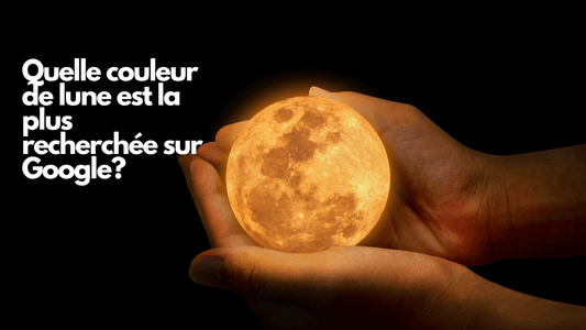 Quelle couleur de lune est la plus recherchée sur Google?