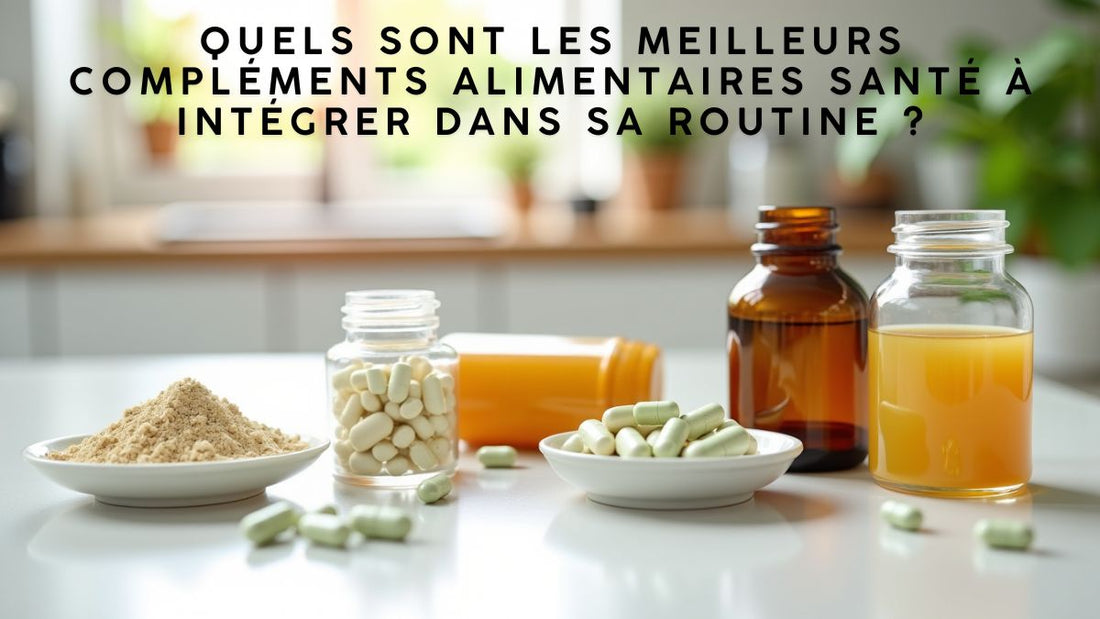 Quels sont les meilleurs compléments alimentaires santé à intégrer dans sa routine ?
