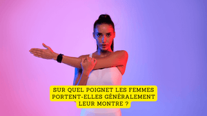 Sur quel poignet les femmes portent-elles généralement leur montre ?