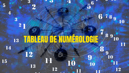 TABLEAU NUMÉROLOGIE