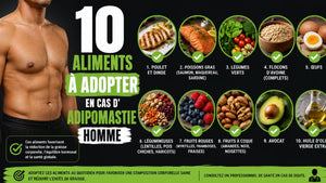 Adipomastie homme : 10 aliments et boissons à privilégier pour réduire la graisse pectorale