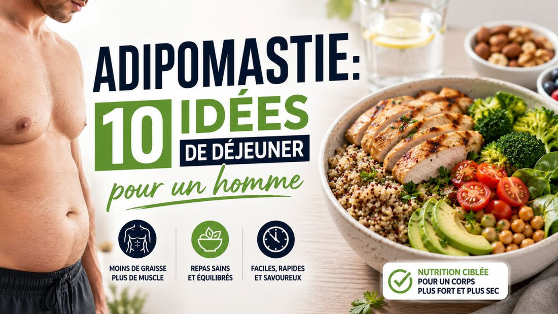 Adipomastie: 10 idées de déjeuner pour un homme
