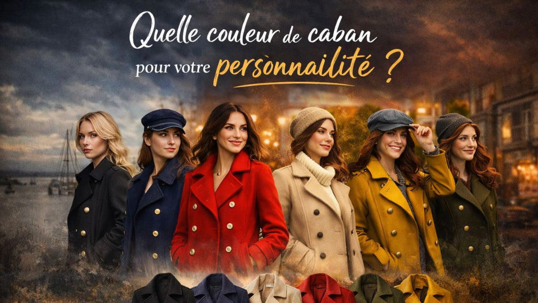 Comment choisir la couleur d'un caban pour femme en fonction de votre personnalité?