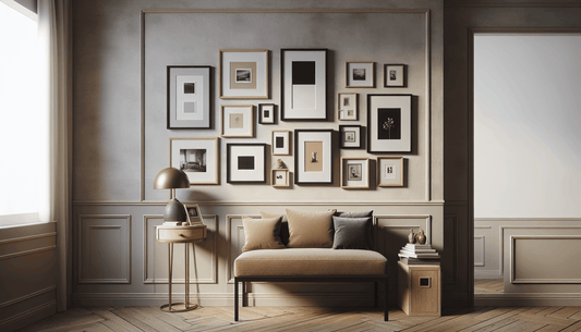 Créer un mur de photos impactant dans les petits appartements