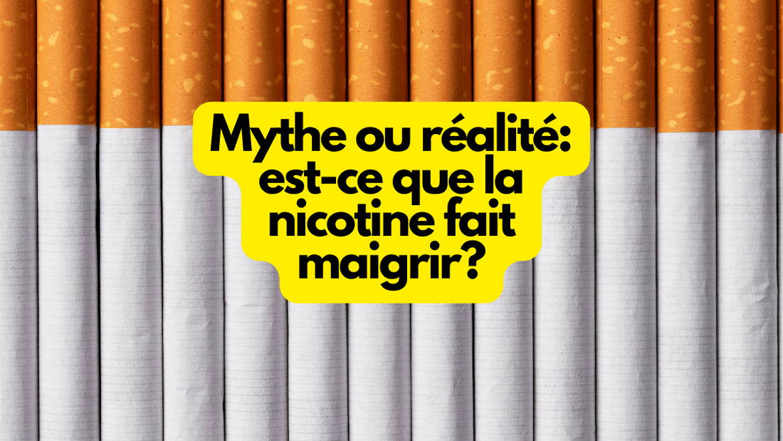 Mythe ou réalité: est-ce que la nicotine fait maigrir?