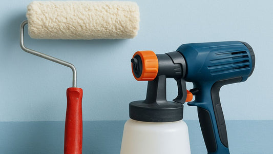 Est-il mieux de peindre au rouleau ou au pistolet ?