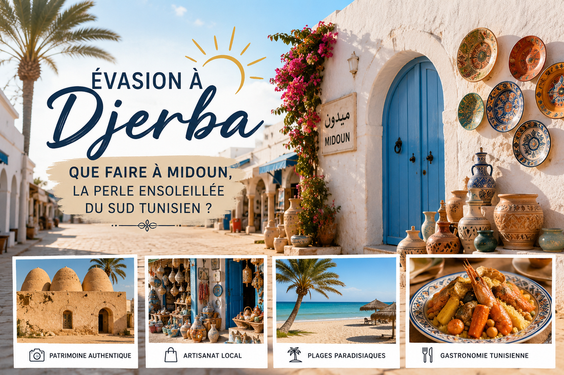 Évasion à Djerba : que faire à Midoun, la perle ensoleillée du Sud tunisien ?