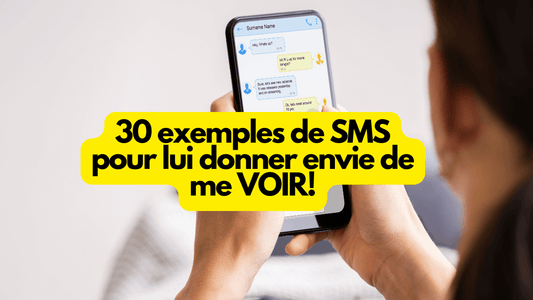 30 exemples de SMS pour lui donner envie de me voir