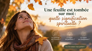 Une feuille est tombée sur moi : quelle signification spirituelle ?