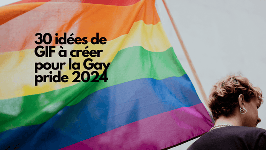 30 idées de GIF à créer pour la Gay pride 2024