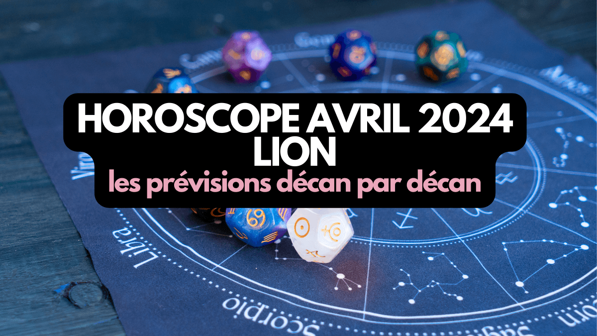 Horoscope avril 2024 Lion ce que vous réservent les astres Rose La Lune