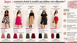 Jupe : comment choisir le modèle qui sublime votre silhouette ?