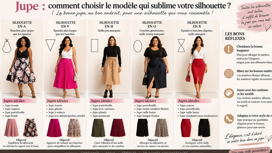 Jupe : comment choisir le modèle qui sublime votre silhouette ?
