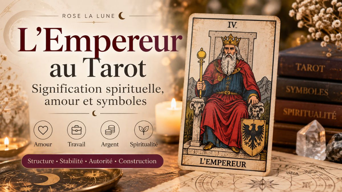 L’Empereur au Tarot : signification spirituelle, amour et symboles