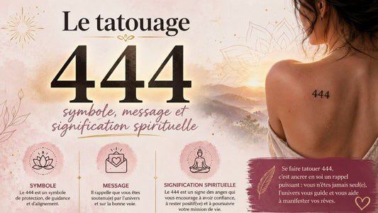 Le tatouage 444: symbole, message et signification spirituelle
