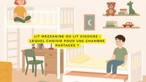Lit mezzanine ou lit gigogne : lequel choisir pour une chambre partagée ?