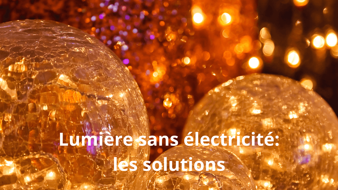 Ampoule sans électricité