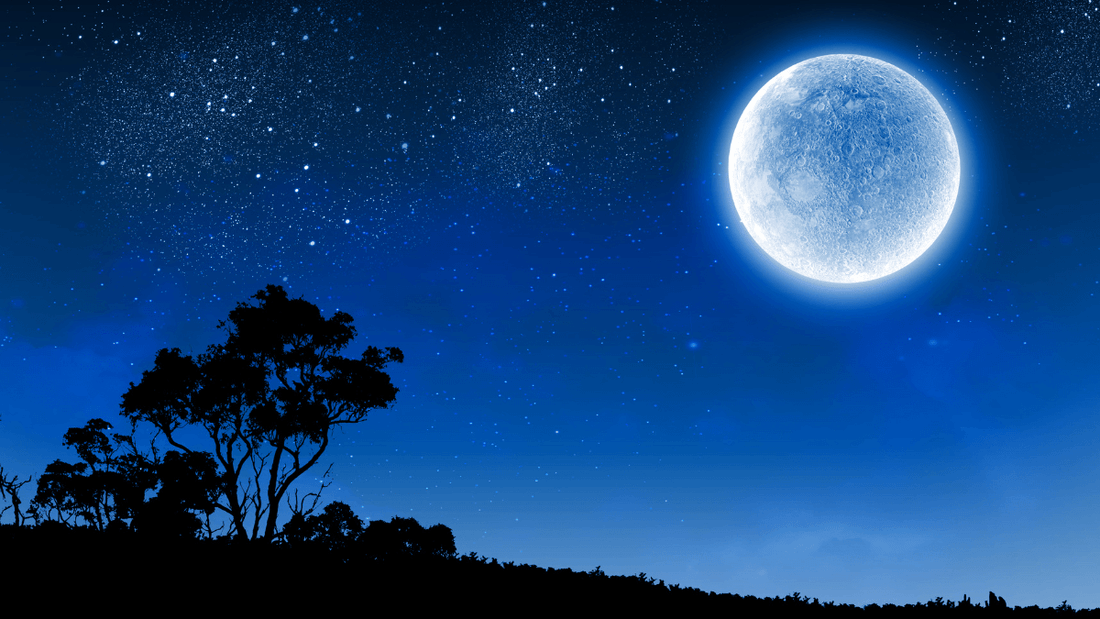 Lune bleue signification spirituelle 2024
