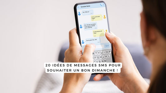 20 idées de messages SMS pour souhaiter un bon dimanche 12 janvier 2025