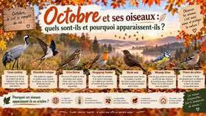 Octobre et ses oiseaux : quels sont-ils et pourquoi apparaissent-ils ?