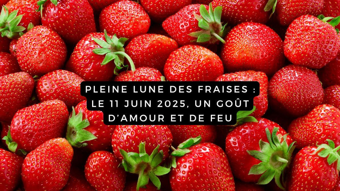 Pleine Lune des Fraises : le 11 juin 2025, un goût d’amour et de feu