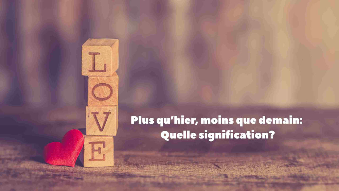 plus qu'hier moins que demain signification