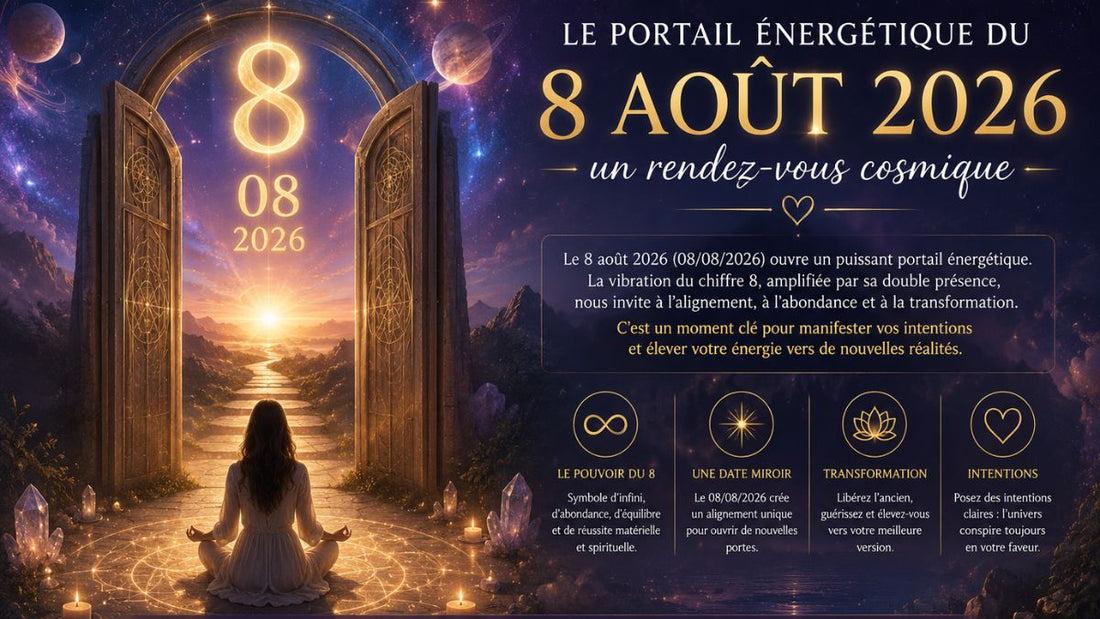 Le portail énergétique du 8 août 2026 : un rendez-vous cosmique