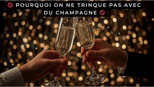 Pourquoi on ne trinque pas avec du champagne?