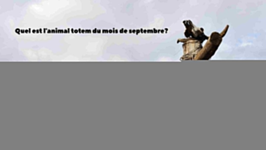 Quel est l'animal totem du mois de septembre?